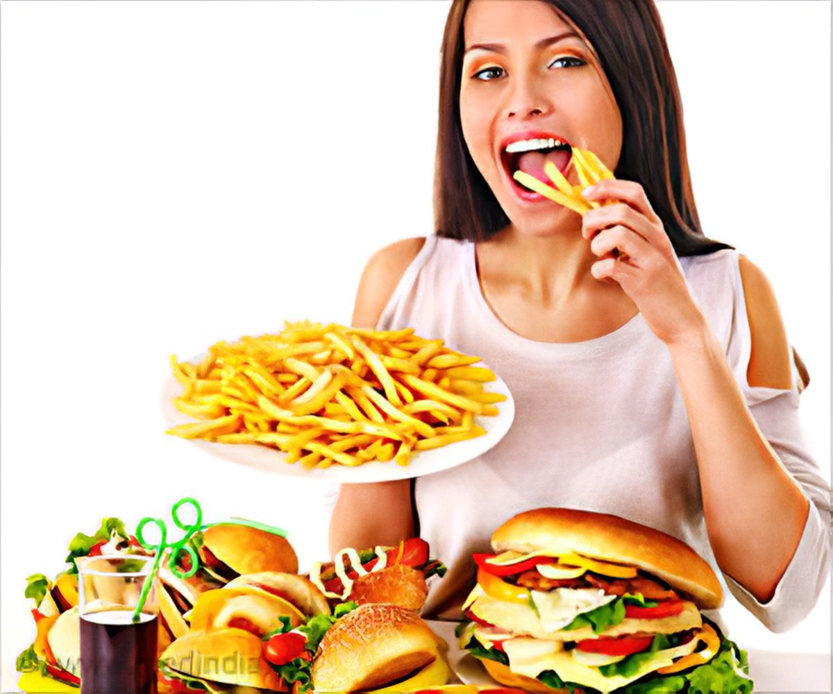 unhealthy food images