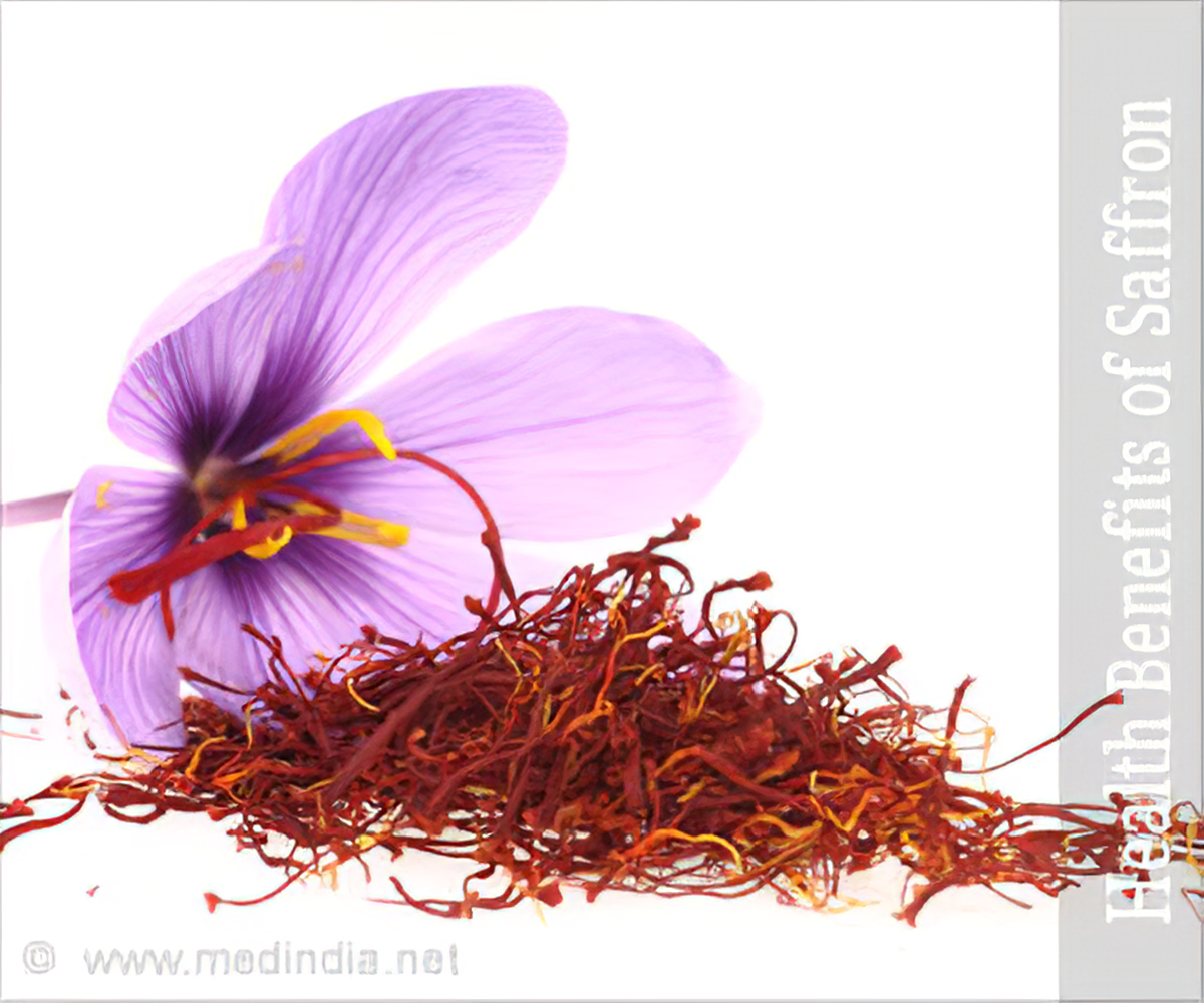 health benefits of saffron