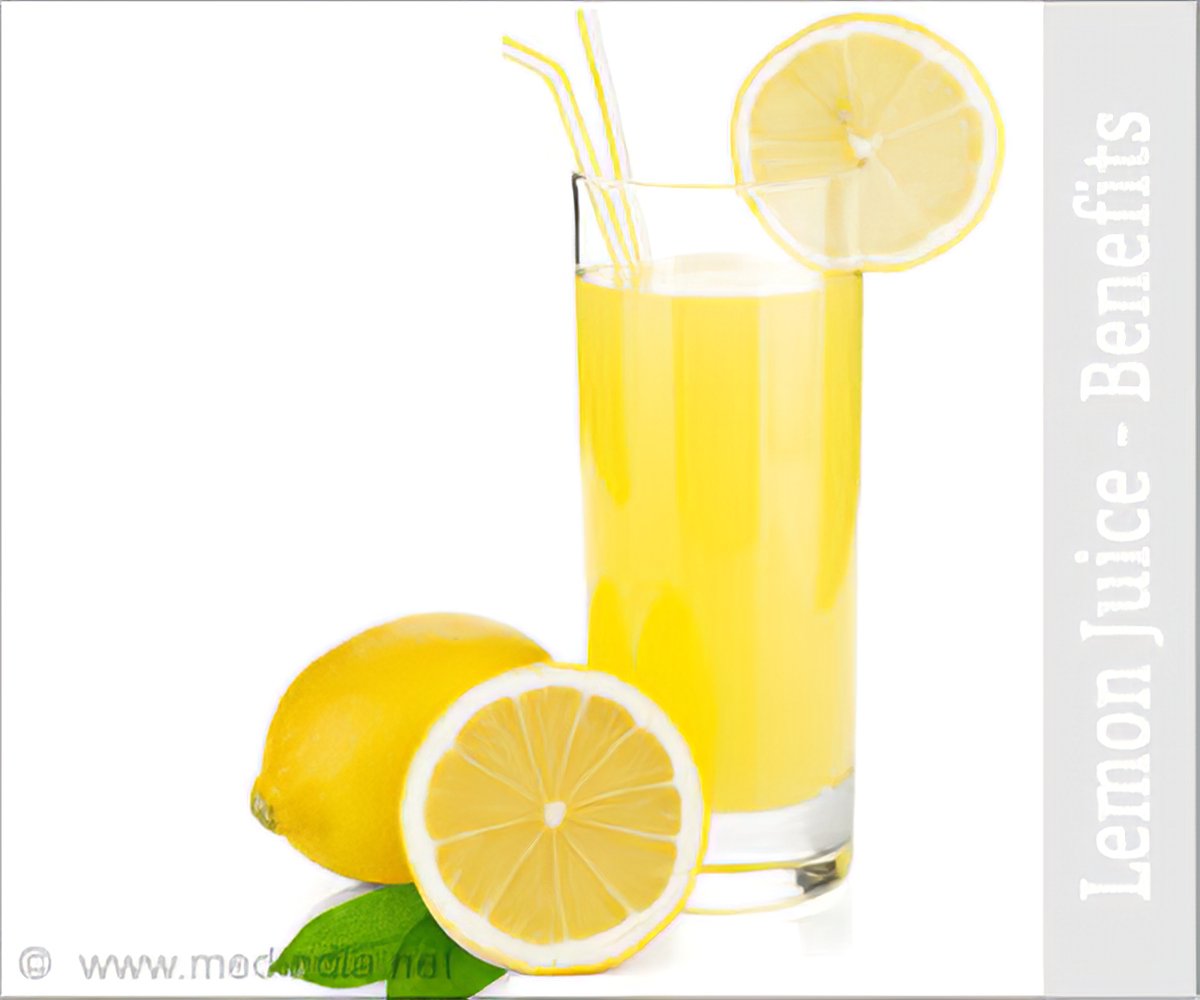 Lemon Water / Lemon Juice - It's Benefits
