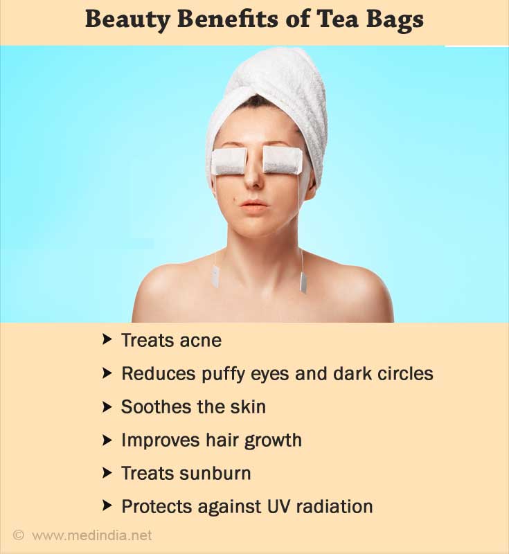 Beauty Benefits of Tea Bags