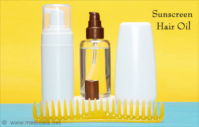 Sunscreen Hair Oil Sunscreen Hair Oil