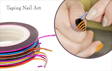 Taping on Nails Taping on Nails