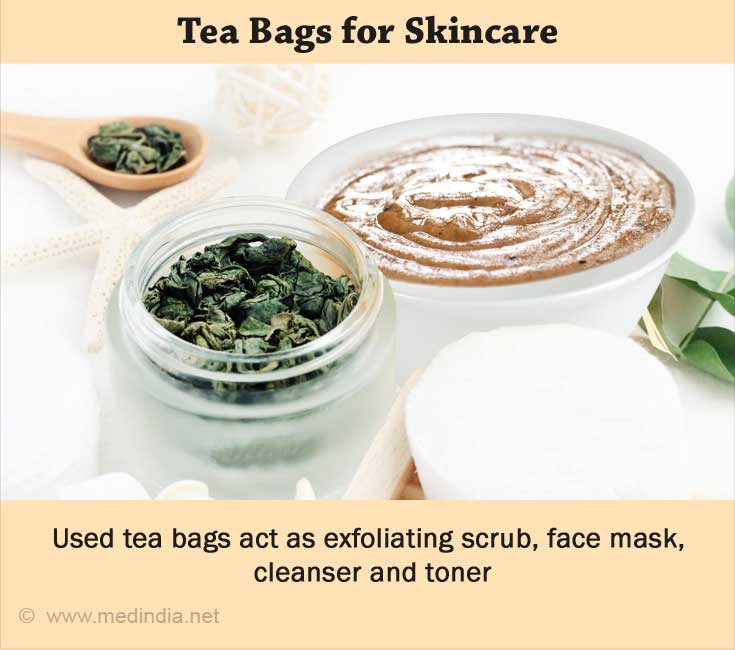 Tea Bags for Skincare