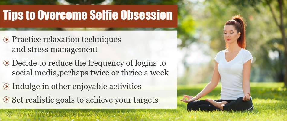 Tips to overcome selfie obsession