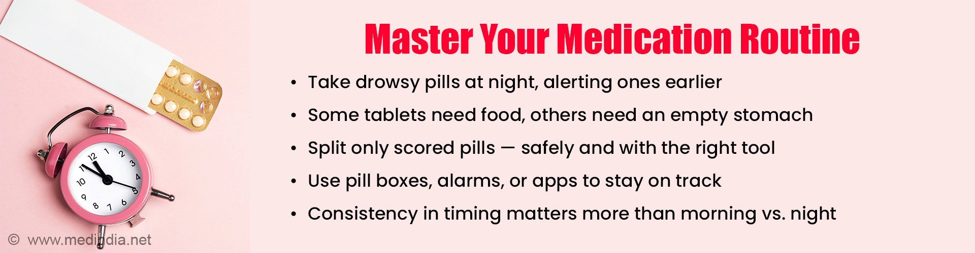 Pills and Timing: Split, Space or Mix? What You Must Know Pills and Timing: Split, Space or Mix? What You Must Know