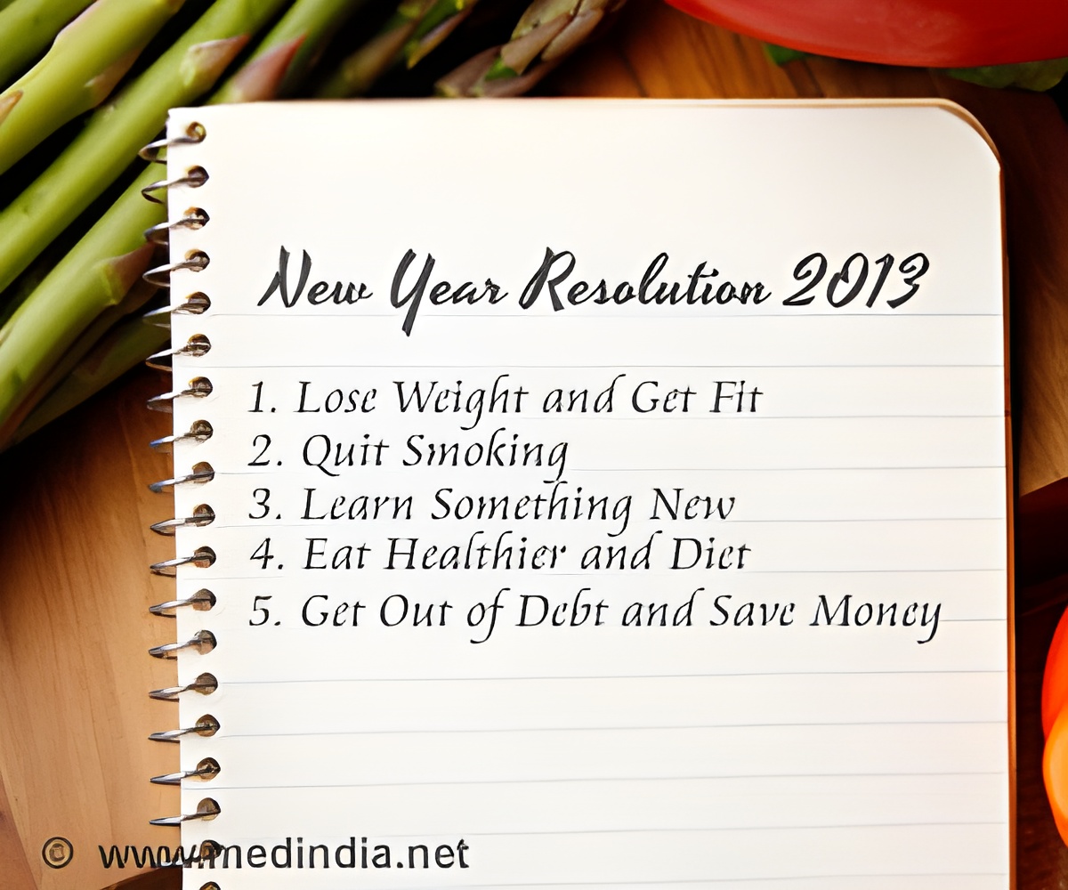 Ten New Year Resolutions For Your Health