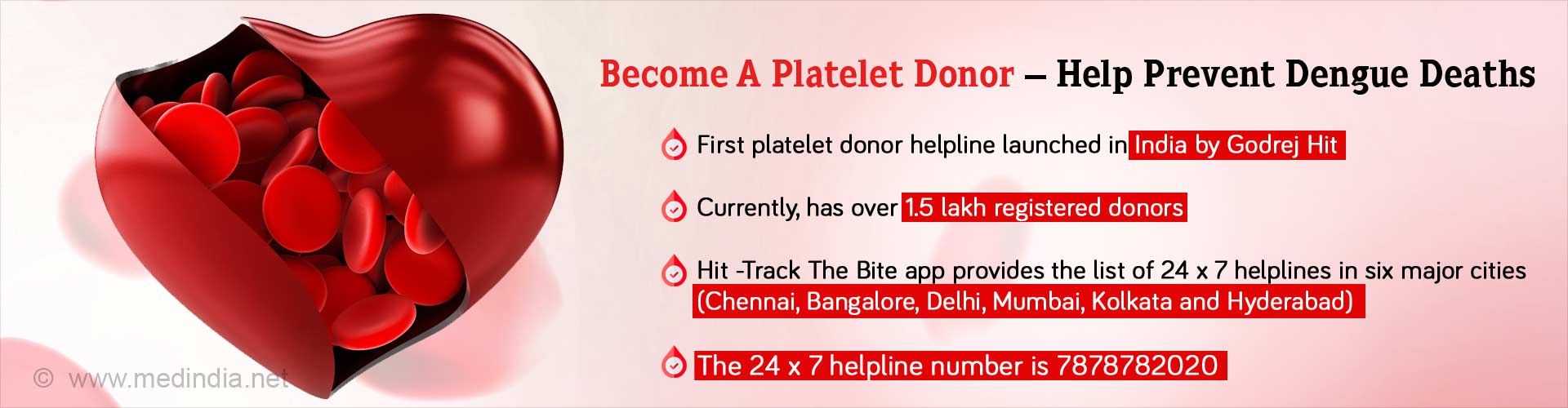 Become a platelet donor 