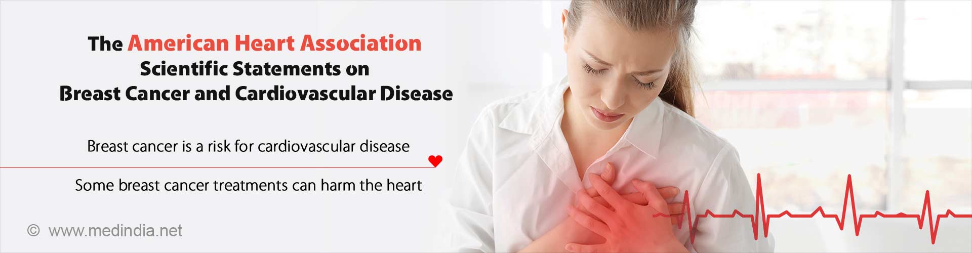 The American Heart Association Scientific Statements on Breast Cancer and Cardiovascular Disease
- Breast cancer is a risk for cardiovascular disease
- Some breast cancer treatment can harm the heart