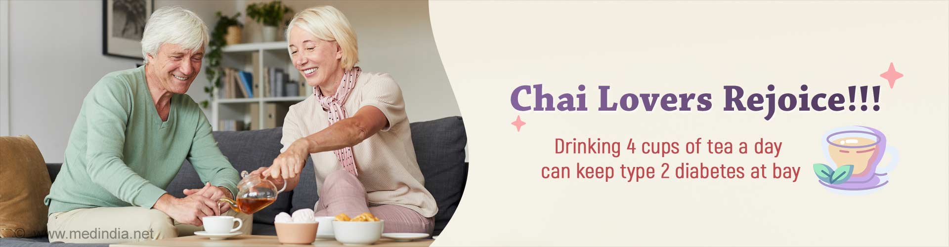 Chai lovers rejoice. Drinking 3 cups of tea a week can make you live longer.