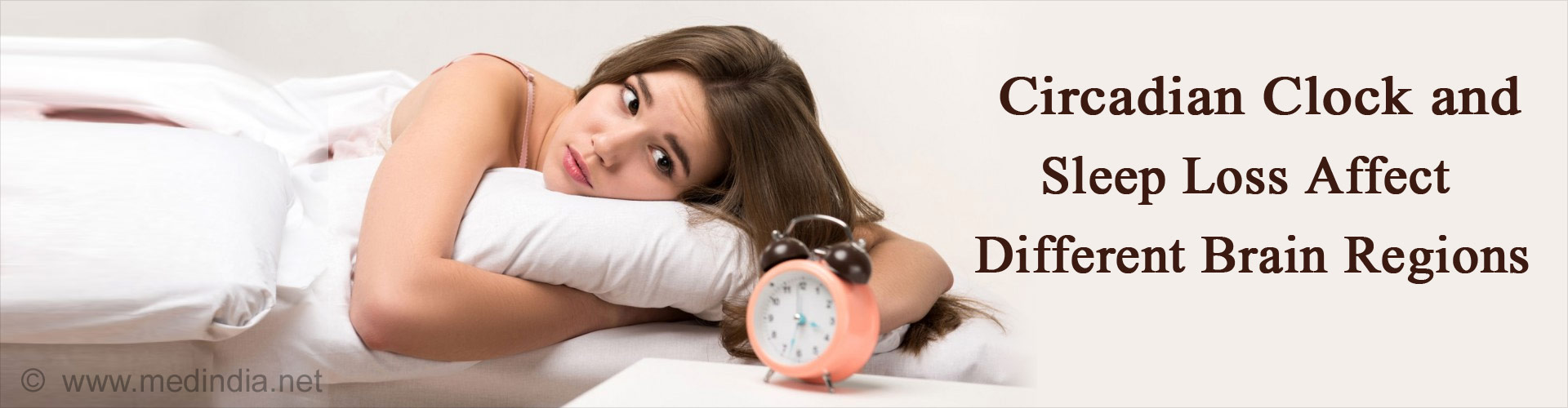 Circadian Clock and Sleep Loss Affect Different Brain Regions
