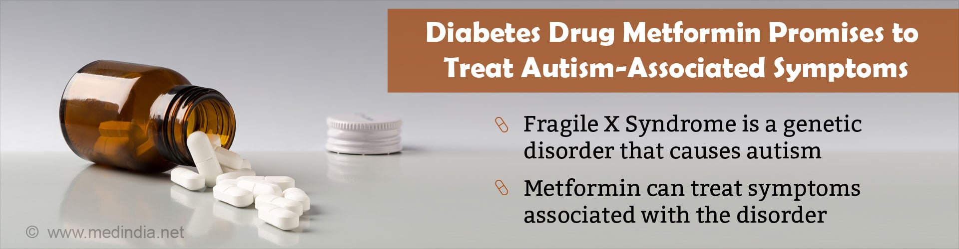 Diabetes drug metformin promises to treat autism-associated symptoms
- Fragile X syndrome is a genetic disorder that causes autism
- Metformin can treat symptoms associated with the disorder