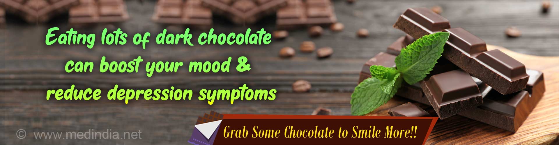 Dark Chocolate can Ward Off Depression Symptoms