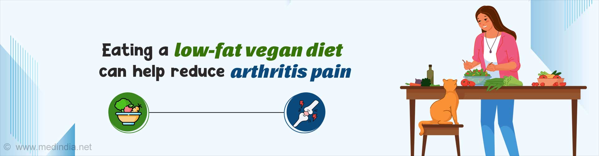 Vegan Diet can Ease Arthritis Pain: Study