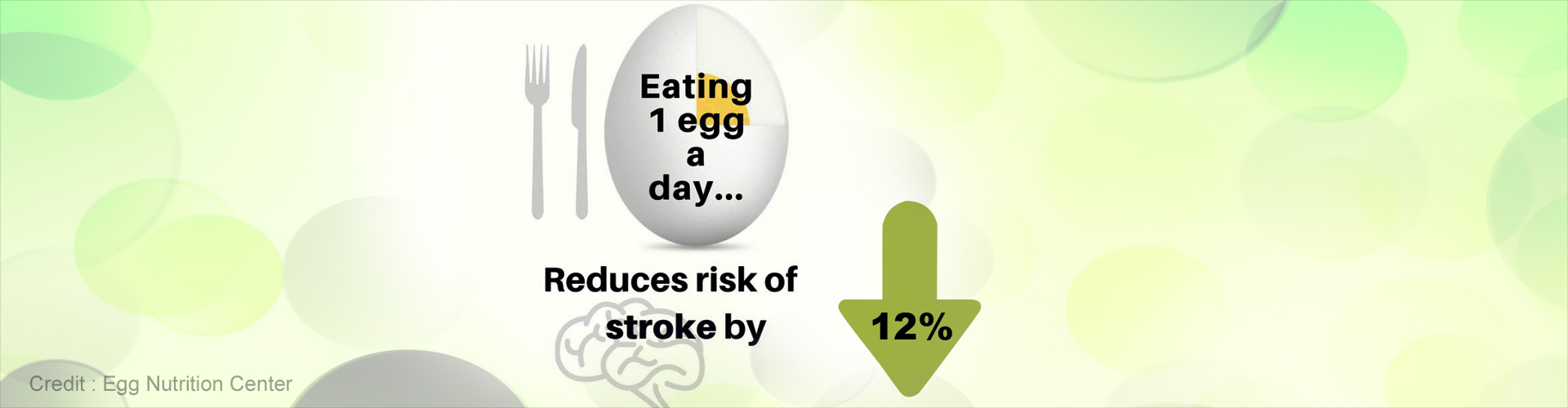 Eating 1 Egg A Day Reduces Risk of Stroke by 12 Percent