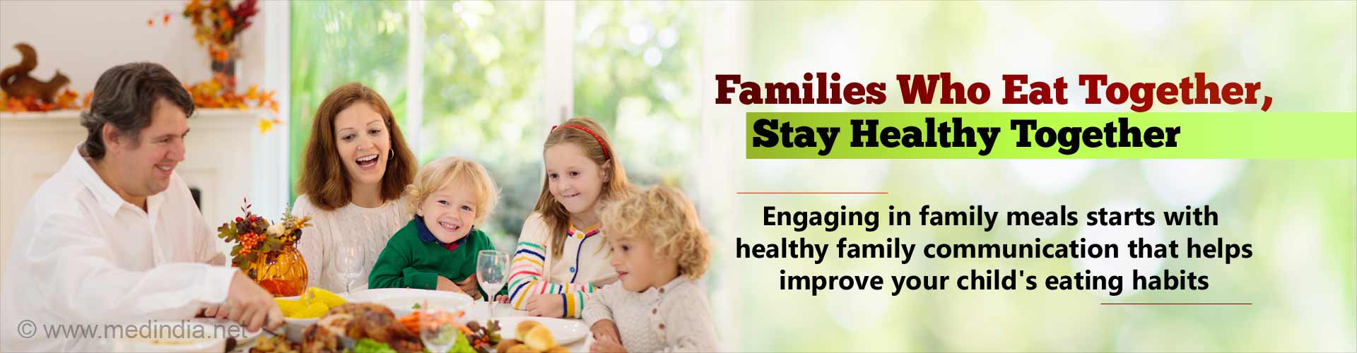 Families Who Eat Together, Stay Together
