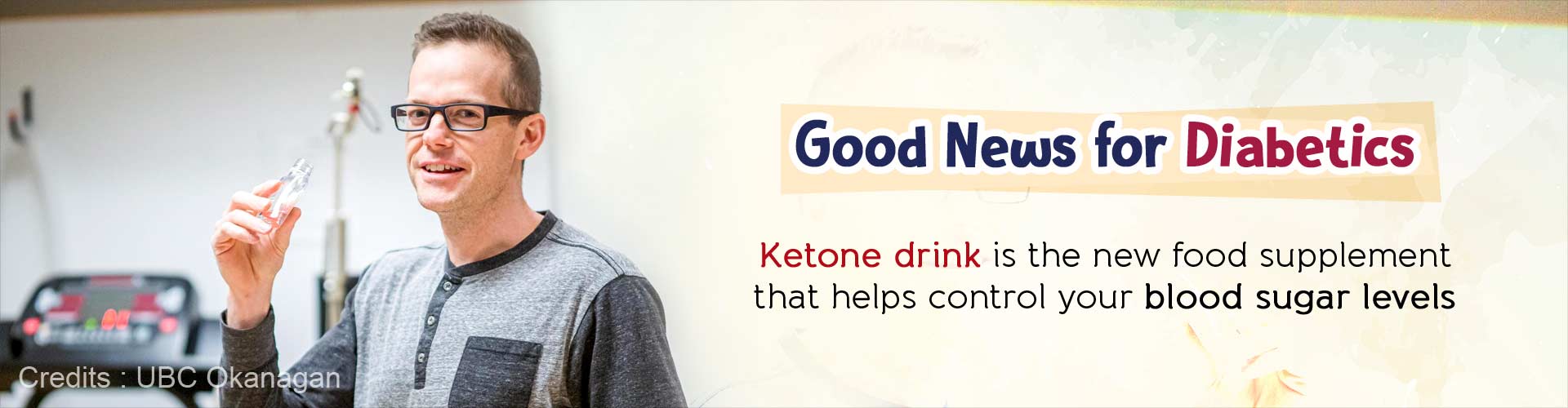 Good news for diabetics. Ketone drink is the new food supplement that helps control your blood sugar levels.