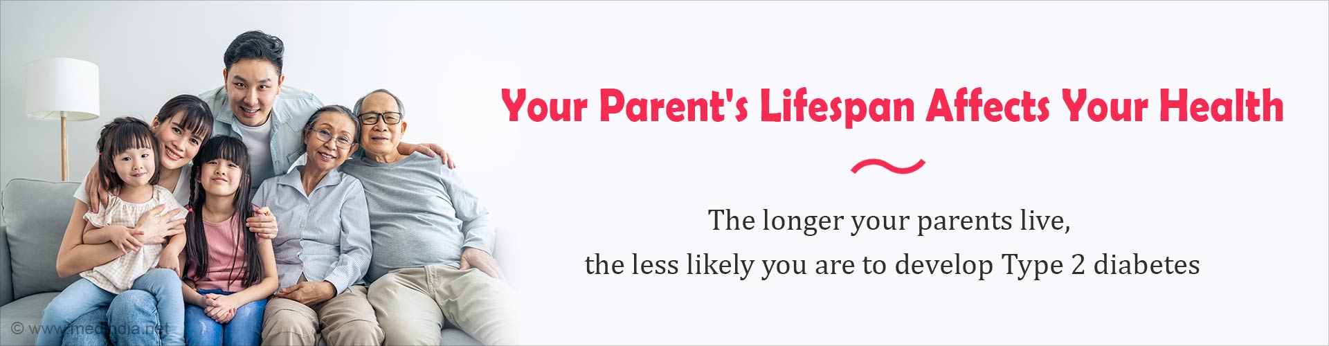 Key to Good Health: Being Part of Long-Lived Families Lowers Your Risk of Diabetes
