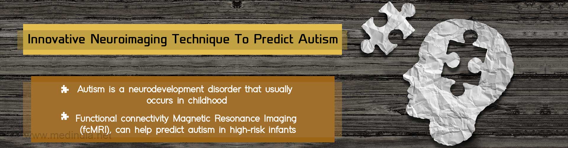 Innovative Neuroimaging Technique To Predict Autism
- Autism is a neurodevelopment disorder that usually occurs in childhood
- Functional connectivity Magnetic Resonance Imaging (fcMRI), can help predict autism in high-risk infants