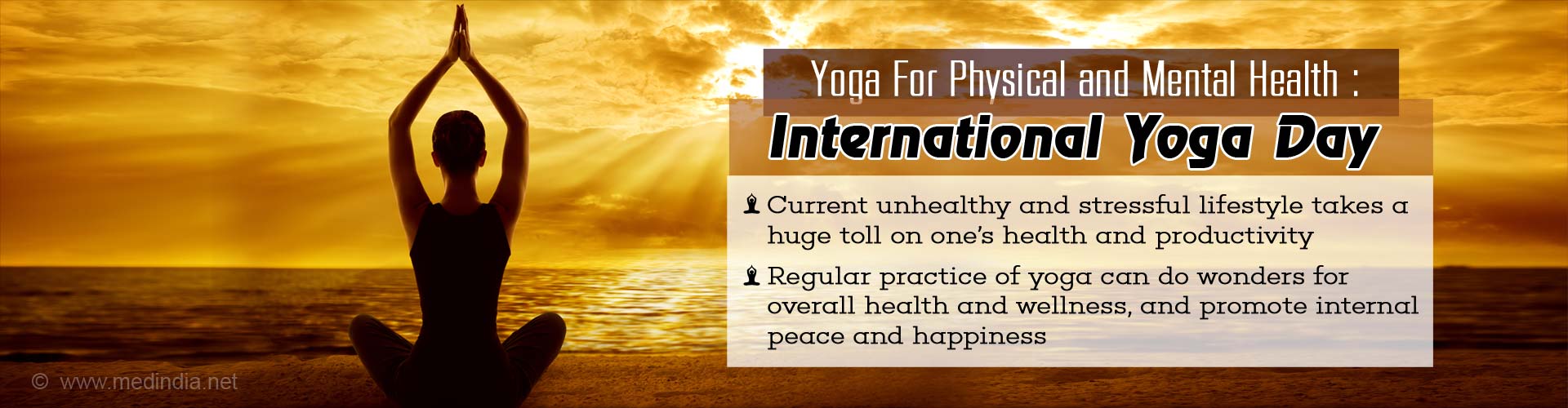Yoga for Physical And Mental Health: International Yoga Day
- Current unhealthy and stressful lifestyle takes a huge toll on one's health and productivity
- Regular practice of yoga can do wonders for overall health and wellness, and promote internal peace and happiness