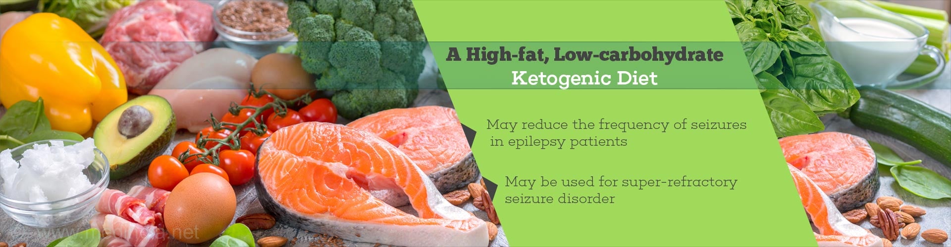A high-fat, low carbohydrate ketogenic diet
- may reduce the frequency of seizures in epilepsy patients
- may be used for super-refractory seizure disorder