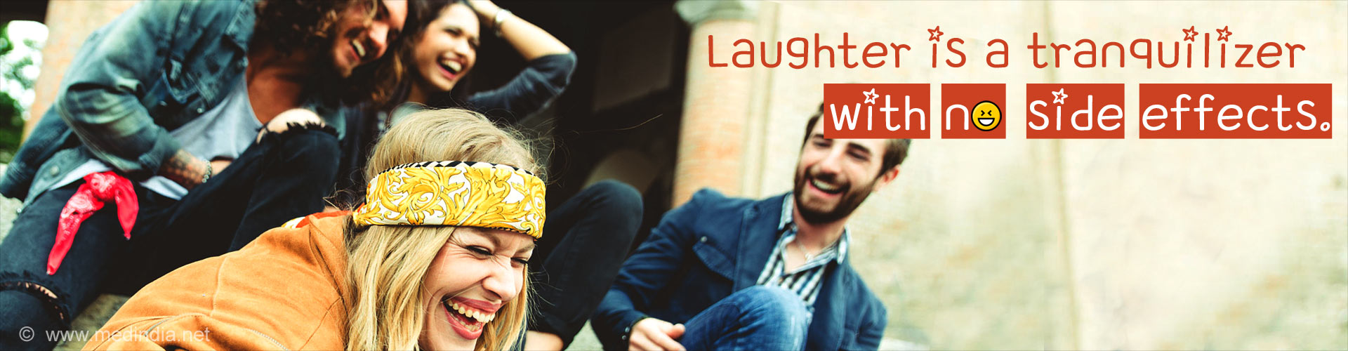 Laughter is a tranquilizer with no side effects.