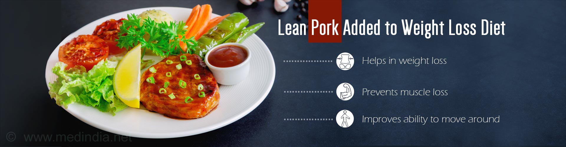 Lean Pork for Weight Loss and Mobility