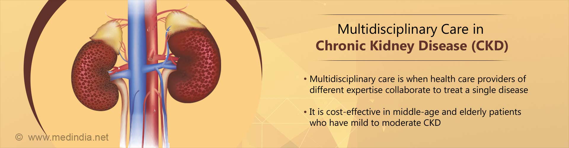 multidiscipline care in chronic kidney disease (CKD)
- multidisciplinary are in when health care providers of different expertise collaborate to treat a single disease
- it is cost-effective in middle-age and elderly patients who have mild to moderate CKD
