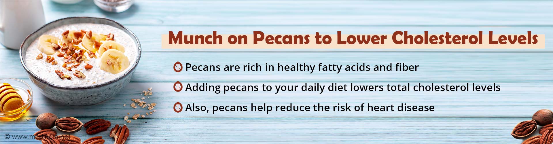 PecanEnriched Diet Helps Reduce Cholesterol Health Tips