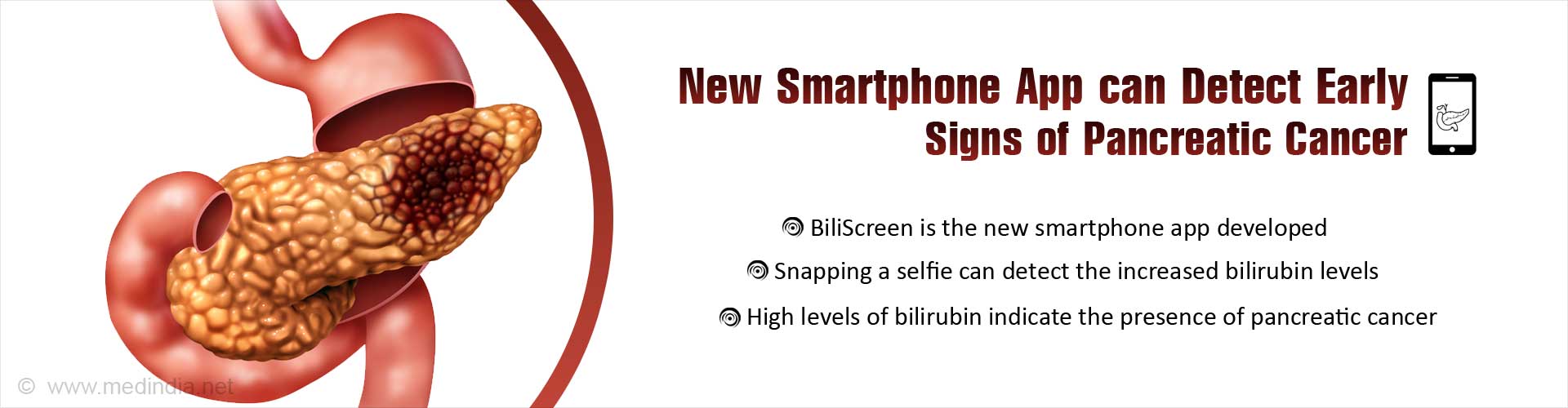 New smartphone app can detect early signs of pancreatic cancer
- BiliScreen is the new smartphone app developed
- Snapping a selfie can detect the increased bilirubin levels
- Hugh levels of bilirubin indicate the presence of pancreatic cancer