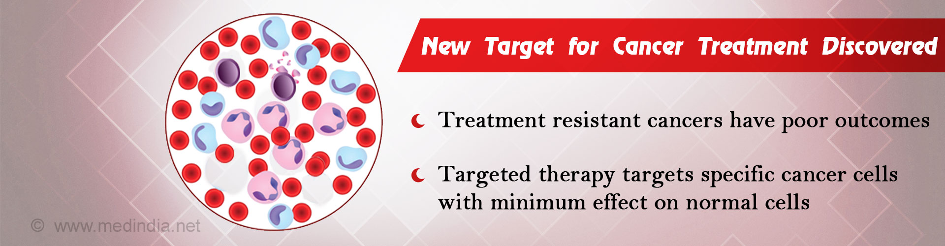 New Target for Cancer Treatment Discovered
- Treatment reistant cancers have poor outcomes
- Targeted therapy targets specific cancer cells with minimum effort on normal cells
