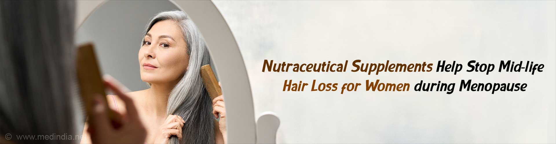 Natural Supplements Help Reverse Hair Loss During Menopause
