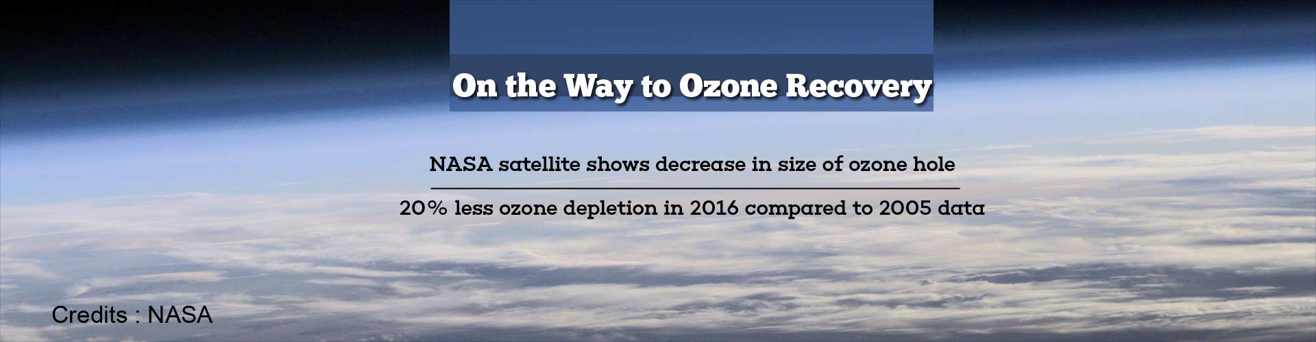 Shrinking Ozone Hole