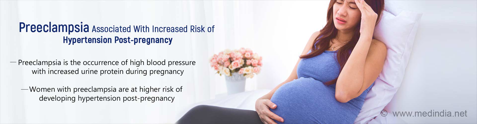 preeclampsia associated with increased risk of hypertension post-pregnancy
- preeclampsia is the occurrence of high blood pressure with increased urine during pregnancy
- women with preeclampsia are at higher risk of developing hypertension post-pregnancy
