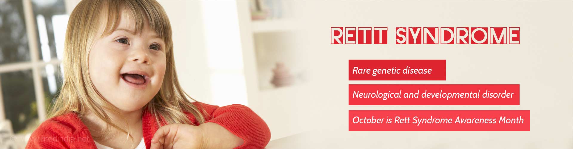Rett Syndrome
- Rare genetic disease
- Neurological and developmental disorder
- October is Rett Syndrome Awareness Month