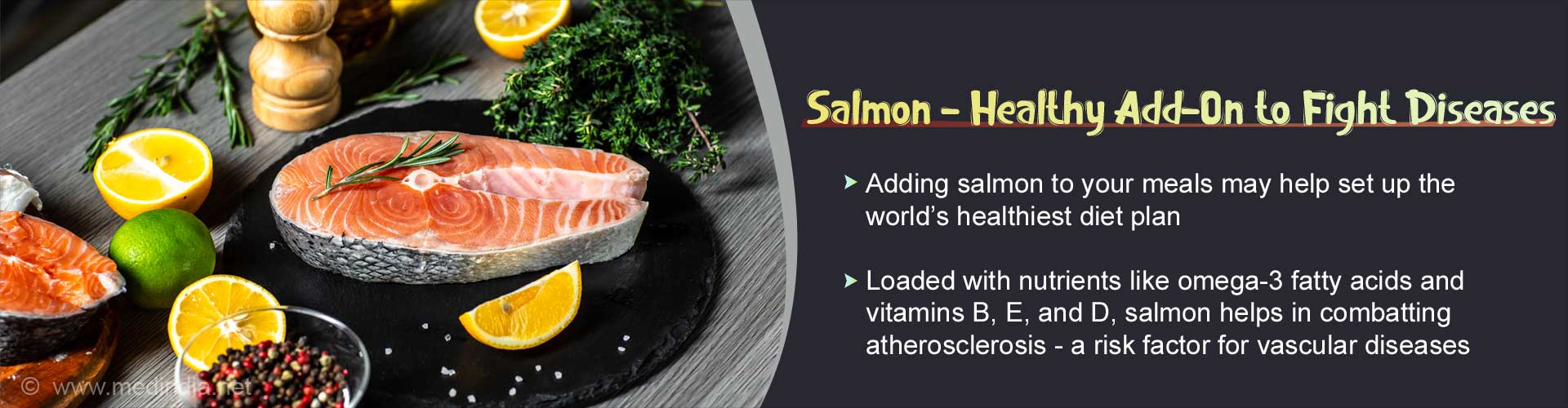 Omega-3 Fatty Acids in Salmon May Help Prevent Inflammation and Heart Diseases