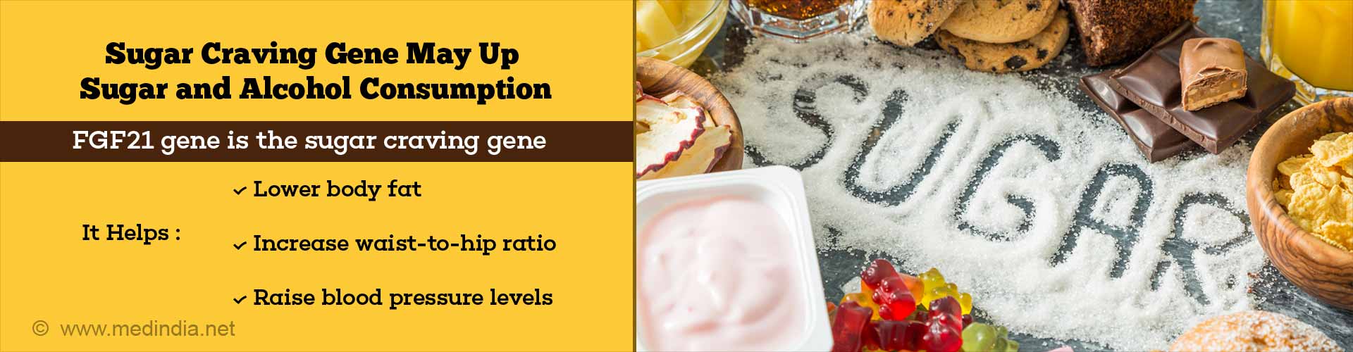 Sugar Craving Gene To Lower Body Fat