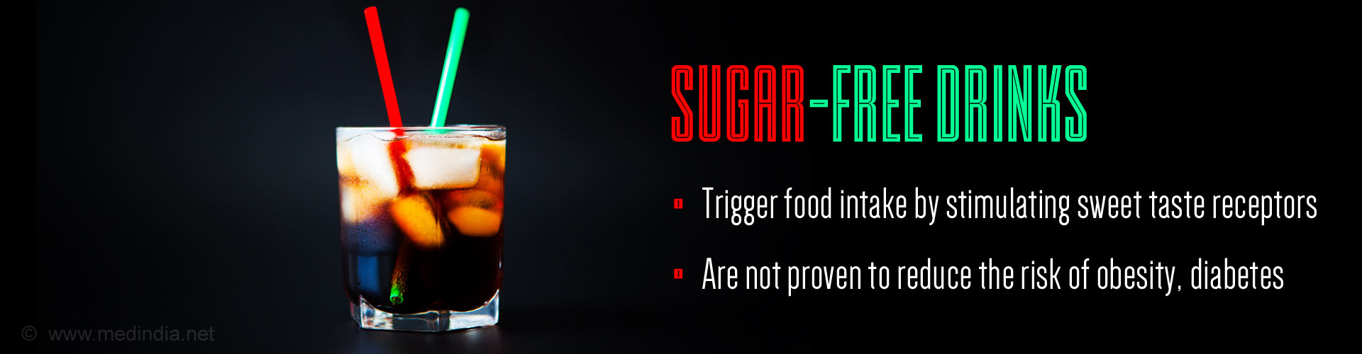 Sugar-Free Drinks Are No Better Than Full Sugar Drinks