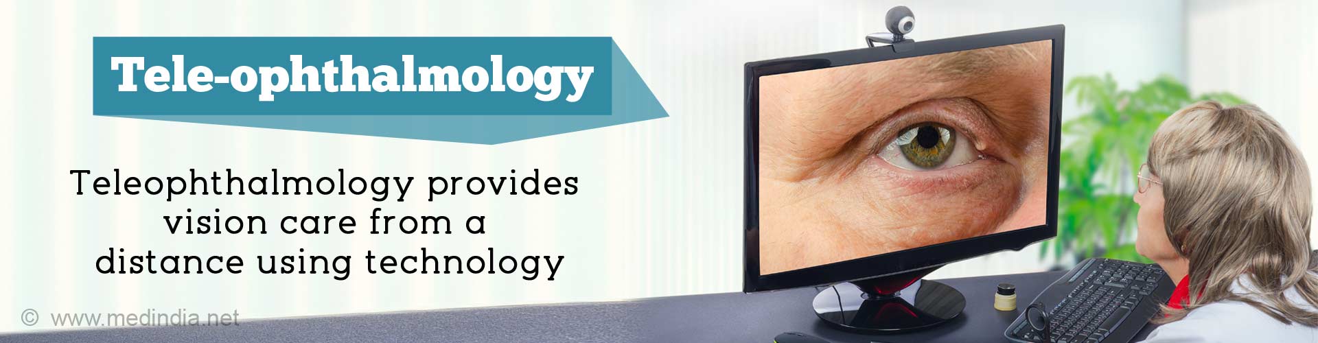 Tele-ophthalmology provides vision care from a distance using technology