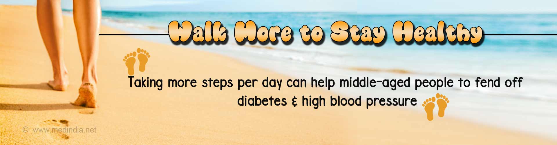 Take More Steps a Day to Fight Diabetes, High Blood Pressure