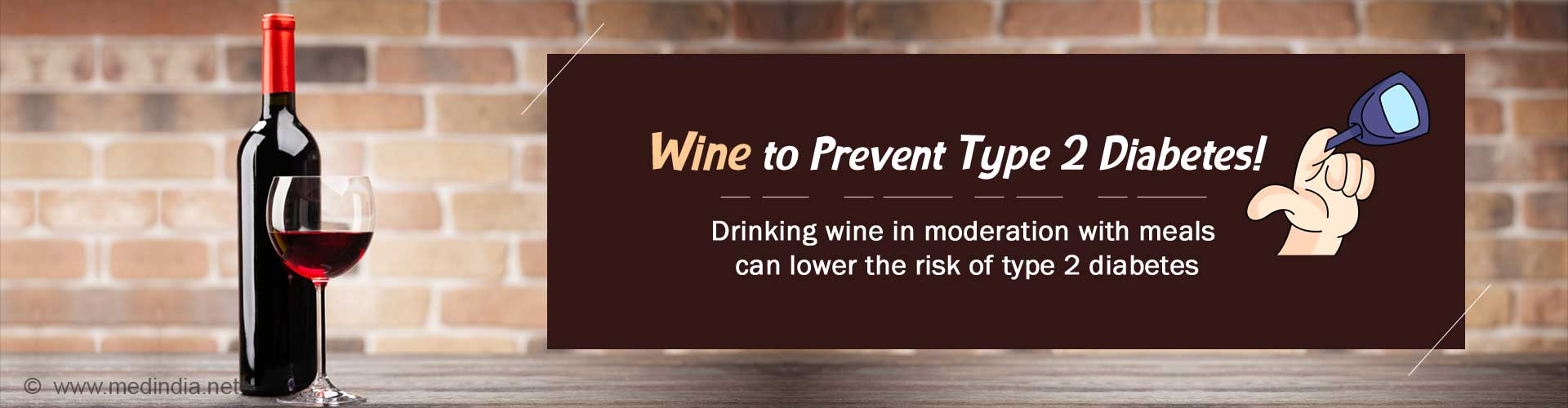 Wine May Decrease the Risk of Type 2 Diabetes