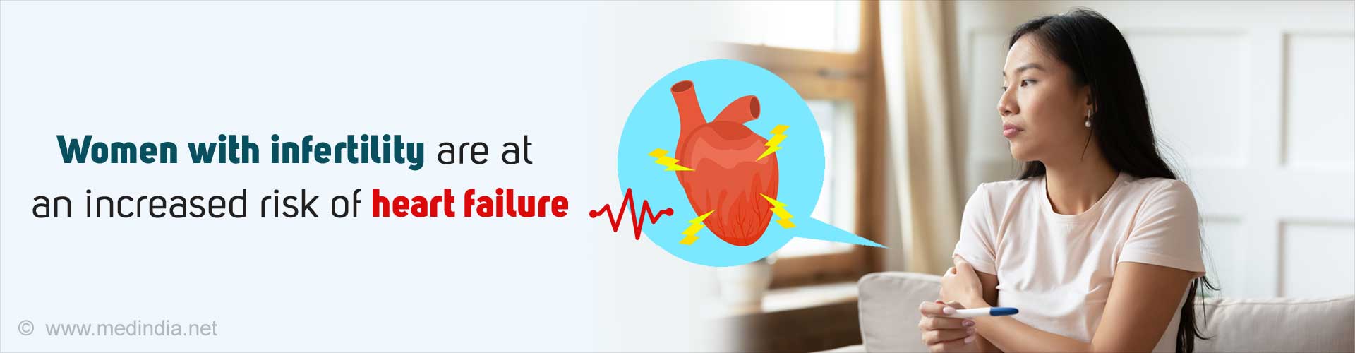 Infertility History Linked to Increased Heart Failure Risk