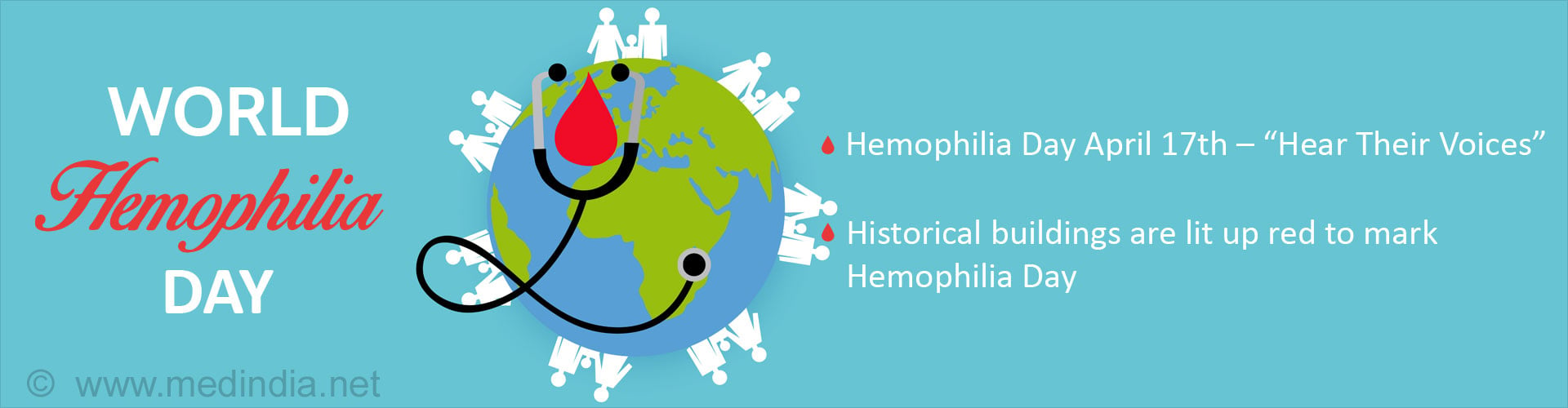 World Hemophilia Day 2017
- Hemophilia Day April 17th - 