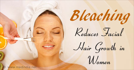 Amazing Health Tip on Bleaching To Reduce Facial Hair Growth - Health Tips