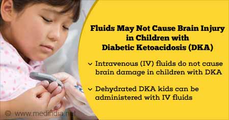 Treating Childhood Diabetic Ketoacidosis with Fluids May Not Cause Brain Injury
