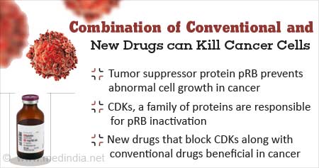 How Combination of Conventional and New Drugs can Kill Cancer Cells