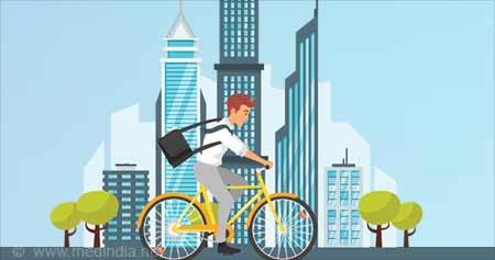 Cycling to Work Helps You Live Longer