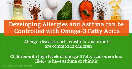 Omega-3 Fatty Acids Can Reduce Risk of Allergies and Asthma
