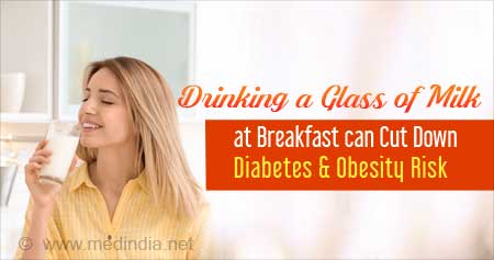 Drinking Milk at Breakfast can Lower Diabetes, Obesity Risk