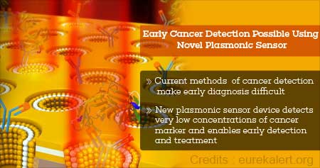 Novel Plasmonic Sensor for Cancer Detection