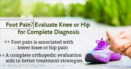 Evaluating Knee or Hip Pain to Treat Foot Pain